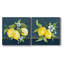 Lemon Squeeze I - ensemble de 2 reproductions d'art sur toile tendue-393259272