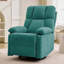 Fauteuil inclinable GEEYOO, fauteuil pivotant à 360° pour salon, petit fauteuil inclinable manuel pour petits espaces-1365673238