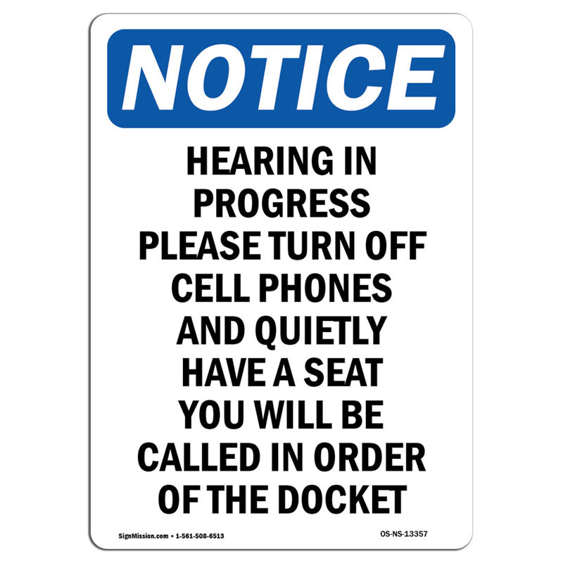 Heavy Duty Sign