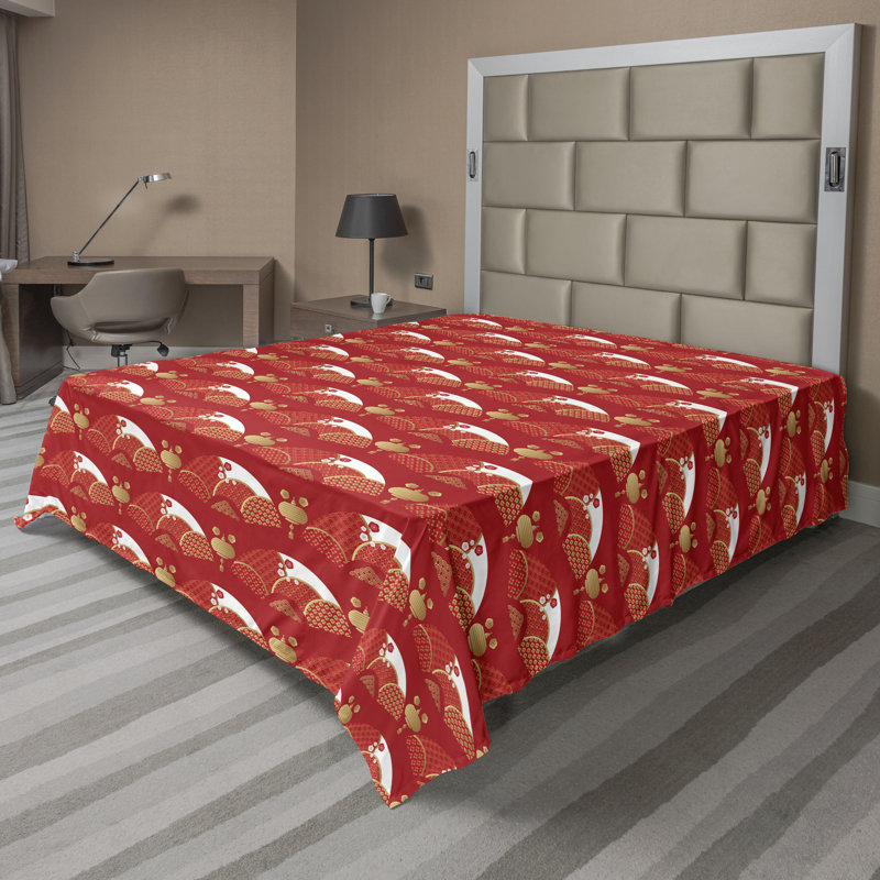 Drap plat Ambesonne, Drap plat de taille double