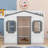 Ascutney Full Size House Loft Bed with Windows by Harper Orchard-1063726255