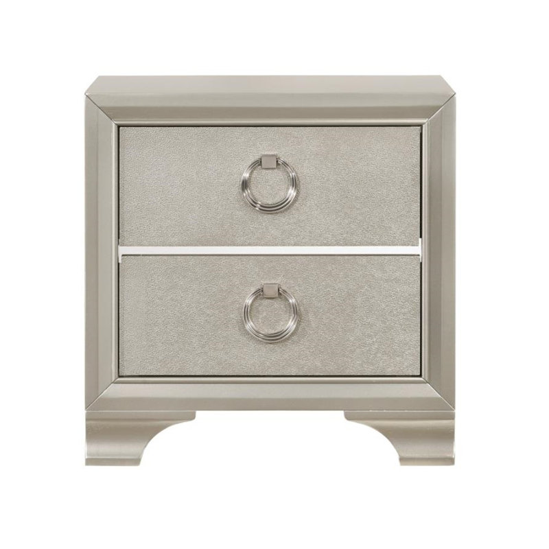Table de chevet 2 tiroirs Finneran
