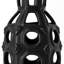 Vase de table cylindrique en céramique noire-248447258