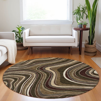 Premium Machine Washable Prisco Fudge Rug