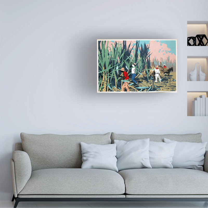 Art sur toile Frank Newbould, H 16 po x l 24 po