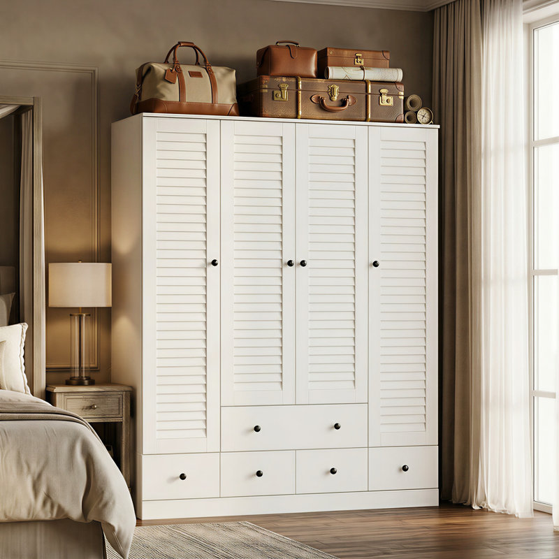 Armoire Cahlia, Blanc