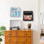 2 Piece Vinyl Record  Wall Mounted Media Shelves