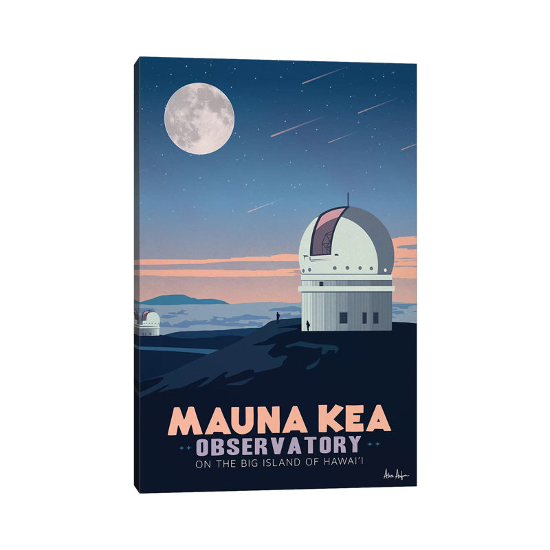 Mauna Kea - Wrapped Canvas Print, 66.04cm H x 45.72cm W x 3.81cm D
