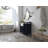 Adeline 48'' Single Bathroom Vanity with Carrara Marble Top-1107604340