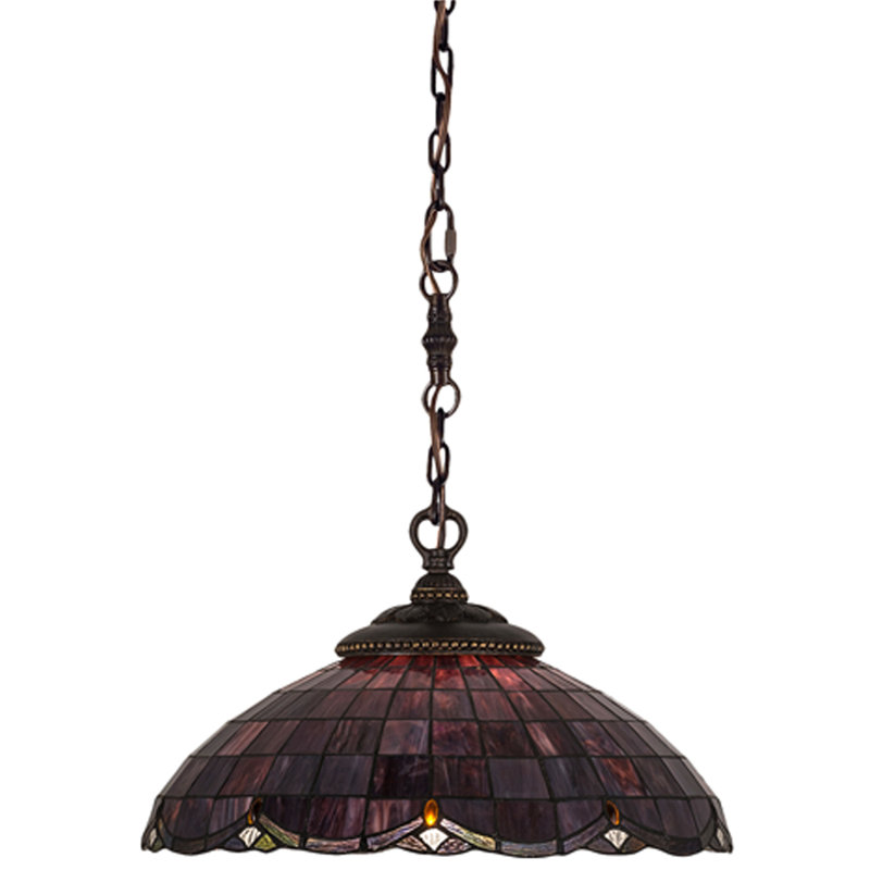 1 - Light Pendant, Honey Wheat