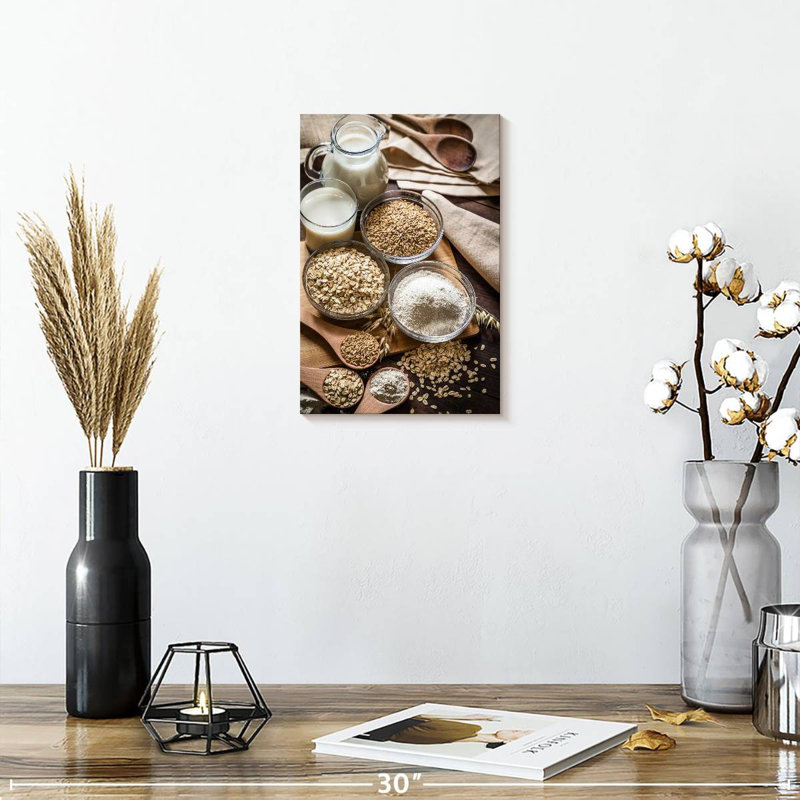 Yarlin Oats And Milk, 12" H x 8" W