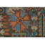 Tapis traditionnel rétro géométrique 7 x 9