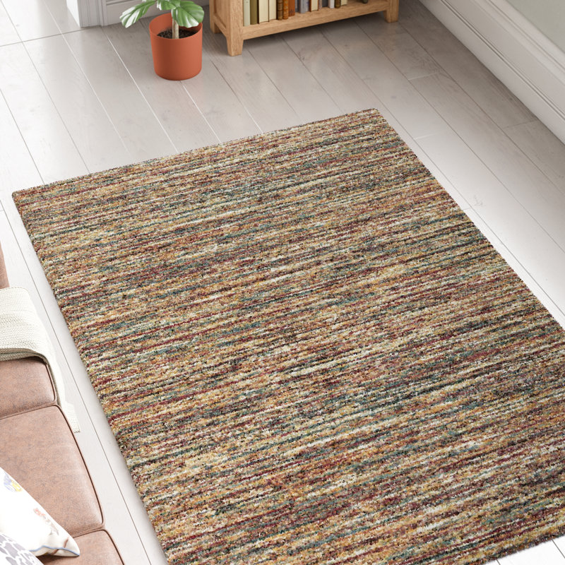 Brackley Rost Rust Rug, Rectangle 120 x 170cm