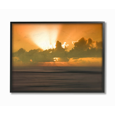 « hawaii kauai brillante coucher de soleil radiance ocean »-impression sur image