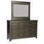 Lit à panneaux, commode et miroir Lexee-103534862