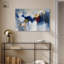 «Eclipse of Gold and Blue», art mural bleu par Art Remedy-117319174-117319178-117533055