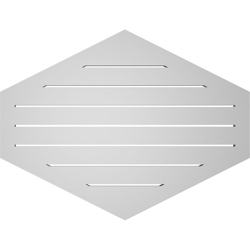 Pente verticale verticale en uréthane 6 pi, 1.5" H x 34" W x 26" L