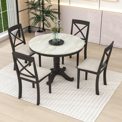 Ejona 5-Piece Dining Table and Chairs