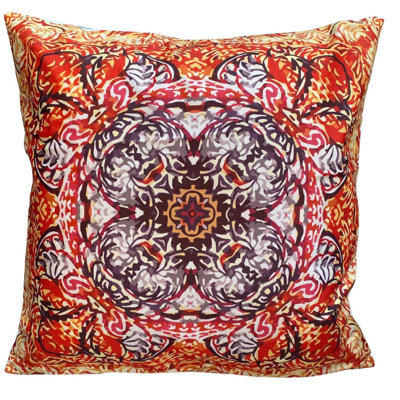Nysa Indoor / Outdoor Geometric Square Throw Cushion