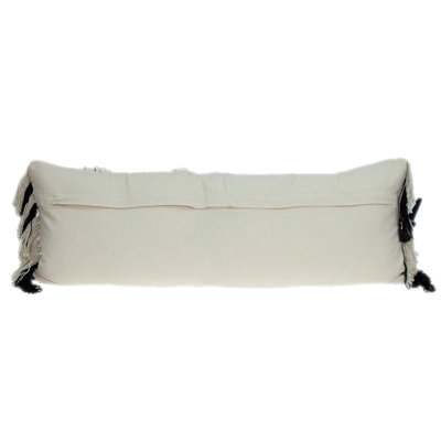 Coussin décoratif blanc Minos