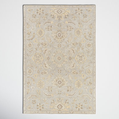 Arden Beige Hand-Tufted Wool Oriental Rug