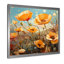 Jaune et vert Poppy Meadows 1 - coquelicots, art mural-665580422-665580417