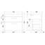Caillen 610mm Single Bathroom Vanity with Integrated Ceramic Basin-1337843436