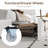 Platform Storage Bed With Wooden Slats And Velvet Upholstered Headboard-1185815967-1185815965