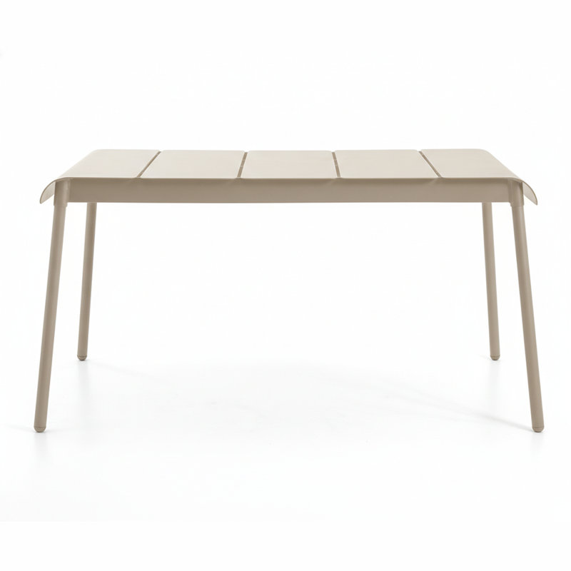 Corail Outdoor Dining Table, Gray