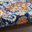 Tapis oriental ivoire / bleu / orange Verda-357459290