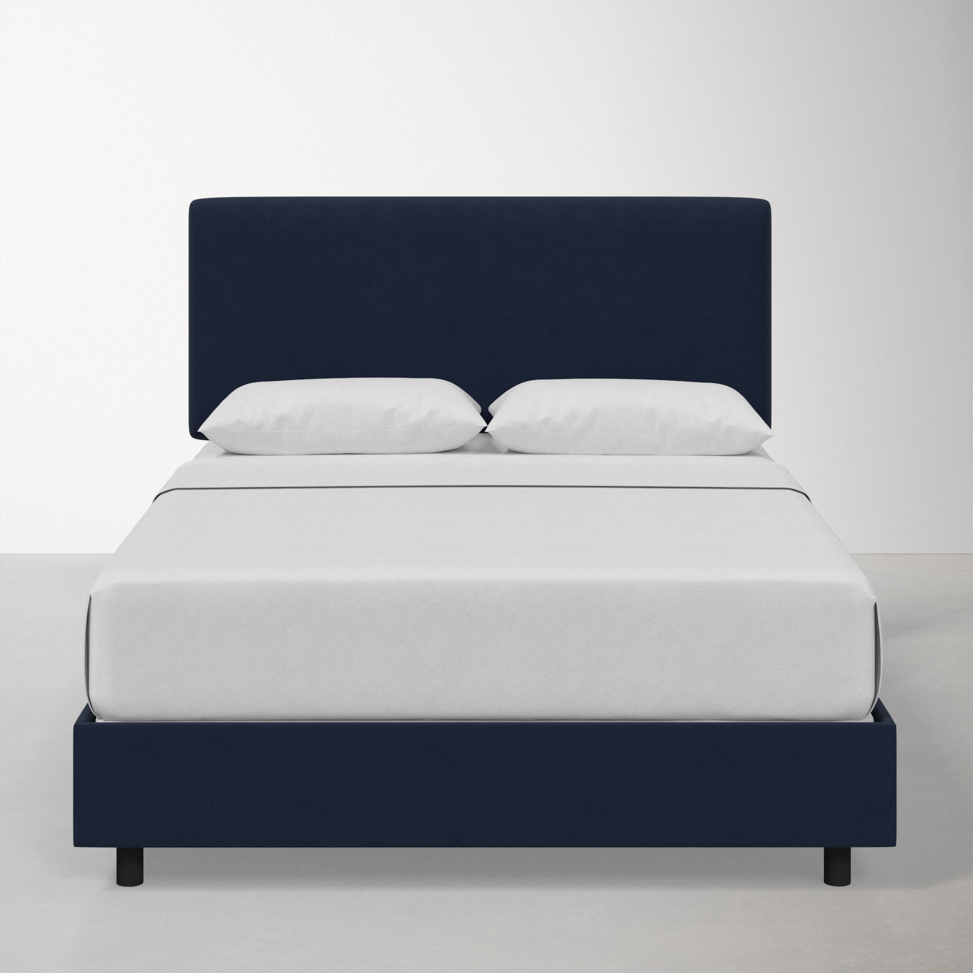 Eisley Upholstered Bed, Classic Ink Performance Velvet, Full