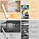 LEPOTEC 14.49Inch 62 LED Wireless Rechargeable Motion Sensor Cabinet Light