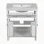 Meuble-lavabo avec lavabo en céramique et armoire de salle de bain moderne à 2 portes avec portes à fermeture douce et charnières de haute qualité-659715098