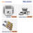 13.35'' L Single Bowl Stainless Steel Kitchen Sink