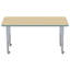 Table rectangulaire d'activité rectangulaire avec pieds réglables-49447492-99105923-99105924