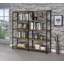 Bibliothèque en acier 63 "x l 60"