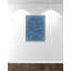 «Boat 2 Blueprint - Blue - Floater Frame», impression sur toile-46818182-46818184