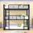 Weinberger Kids Twin Over Twin Over Twin Bunk Bed-267724427