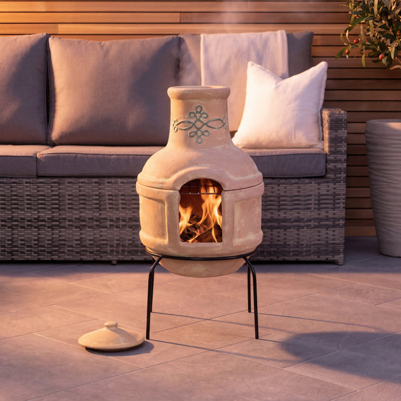 Round Smokeless Chimnea