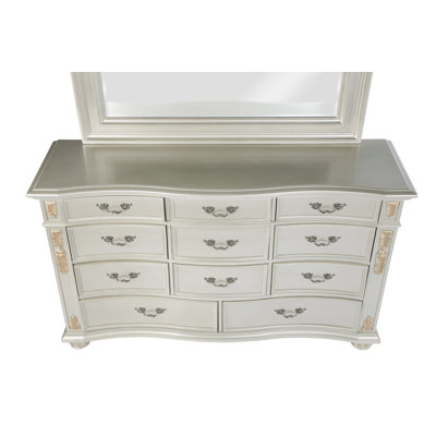 Commode de chambre à coucher 11 tiroirs Lyon G07100-D
