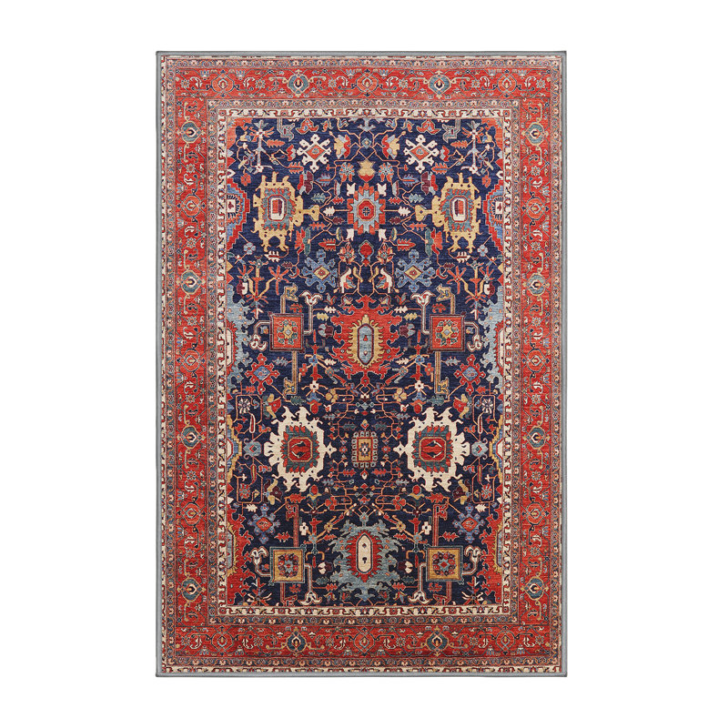 Tapis mauve / rouge, Rectangle 8 pi x 12 pi