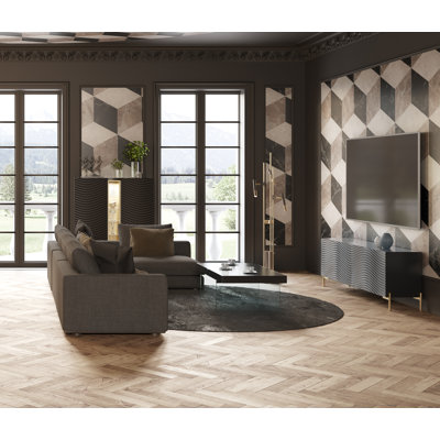 MX02 Glass Top Coffee Table