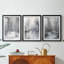 LANDSCAPES Series Lxxxxi - Impression encadrée sur mesure de qualité supérieure - 3 pièces