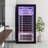 1-Person Infrared Sauna, Hemlock Wood Indoor Home Sauna With Carbon Heating Plates & Starry Sky Light, 1450W Energy Efficient Design For Home Spa, Relaxation And Wellness For Adults