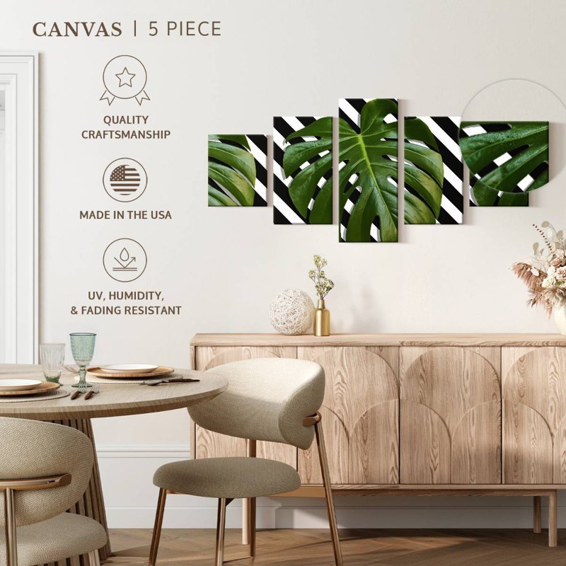 Hipster feuilles Monstera