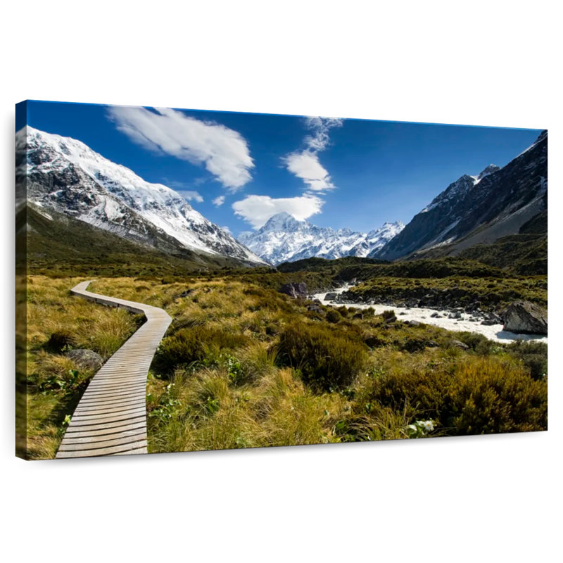 Hooker Valley Trail, 8" H x 12" W