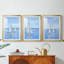 NAUTICAL Series CXLV - Impression encadrée sur mesure de qualité supérieure - 3 pièces-1408277319-1408277317