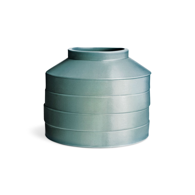 Wonk Ceramic Table Vase, Ocean