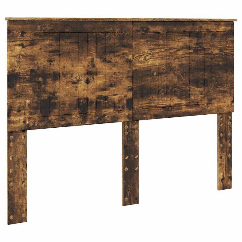 Panel Headboard, EU Double - 140 x 200 cm, Smoked Oak