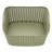 Whitmor Link Stitch Small Resin Form Shelf Tote - Flint Grey-92437820-92437817